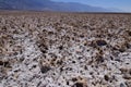 Close up of Salt Flat in Badwater Basin inÃÂ Death Valley National Park (One of hottest places in the world), California , USA. Royalty Free Stock Photo